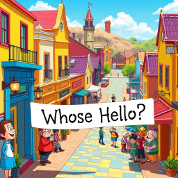 Whose Hello? - Text-based game