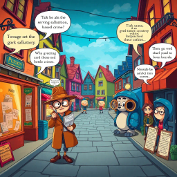 Whose Hello Is It Anyway? - Text-based game