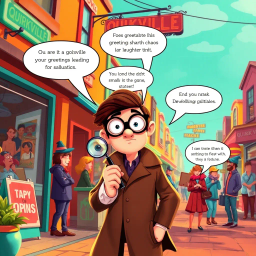 Whose Hello Is It Anyway? - Text-based game