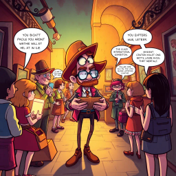 Whose Artifact Is It Anyway? - Text-based game