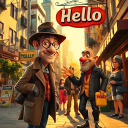 Whose Hello? - Text-based game