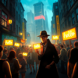 Whose Hello Is It Anyway? - Text-based game