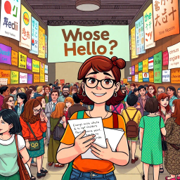 Whose Hello? - Text-based game