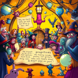 Whose Prophecy Is It Anyway? - Text-based game