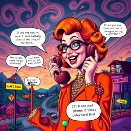 Whose Hello is it Anyway? - Text-based game