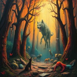 Wolf's Insatiable Hunger - Text-based game