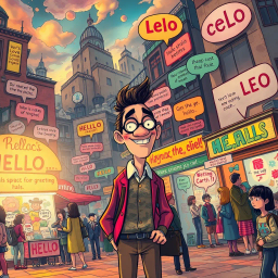 Whose Hello Is It Anyway? - Text-based game