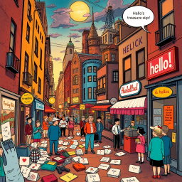 Whose Hello Is It Anyway? - Text-based game