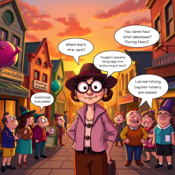 Whose Hello Is It Anyway? - Text-based game