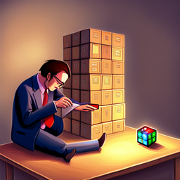 The Cube Cipher - Text-based game