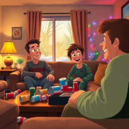 Home Alone 2: Sibling Shenanigans - Text-based game