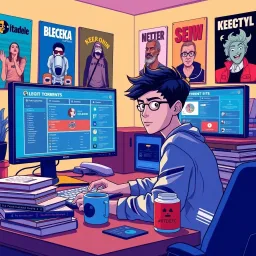 The Torrent Tracker - Text-based game