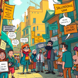 Whose Hello Is It Anyway? - Text-based game