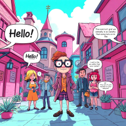 Whose Hello? - Text-based game