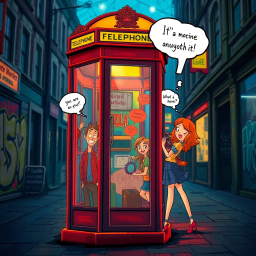 Whose Hello Is It Anyway? - Text-based game