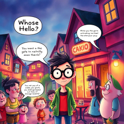 Whose Hello? - Text-based game