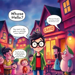 Whose Hello? - Text-based game