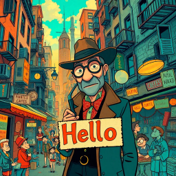 Whose Hello? - Text-based game