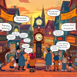 Hello, Whose Time Is It? - Text-based game