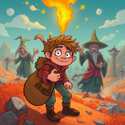 Whose Prophecy Is It Anyway? - Text-based game