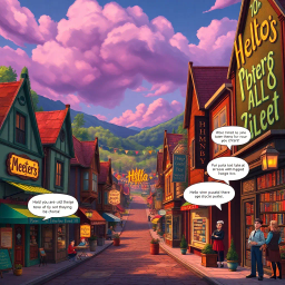 Whose Hello? - Text-based game