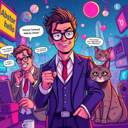 Whose Hello is it Anyway? - Text-based game