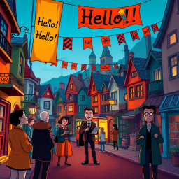 Whose Hello? - Text-based game