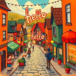 Whose Hello? - Text-based game