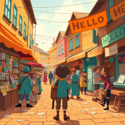 Whose Hello? - Text-based game