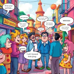 Whose Hello Is It Anyway? - Text-based game