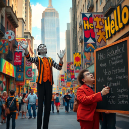 Whose Hello Is It Anyway? - Text-based game