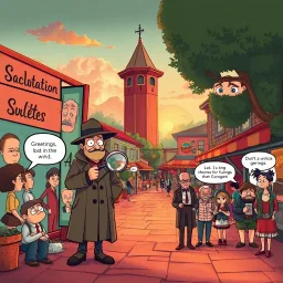 Whose Hello Is It Anyway? - Text-based game