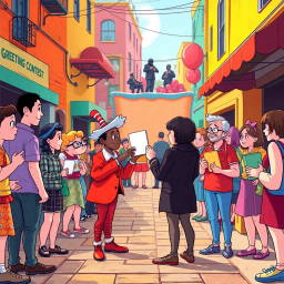 Whose Hello Is It Anyway? - Text-based game