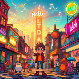 Whose Hello Is It Anyway? - Text-based game