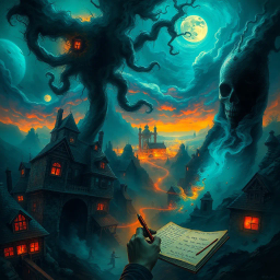 Whose Nightmare Is It Anyway? - Text-based game