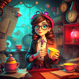 Temporal Tea Time - Text-based game