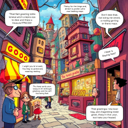 Whose Hello Is It Anyway? - Text-based game