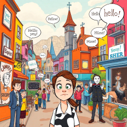 Whose Hello Is It Anyway? - Text-based game