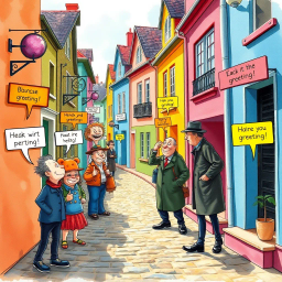 Whose Hello Is It Anyway? - Text-based game