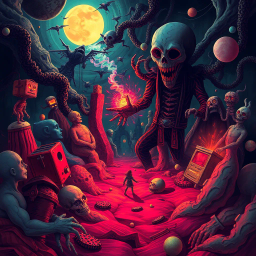 Whose Nightmare is it Anyway? - Text-based game