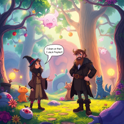 Whose Prophecy Is It Anyway? - Text-based game