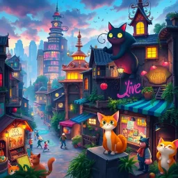 Fur-tune Felines - Text-based game