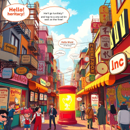 Whose Hello Is It Anyway? - Text-based game