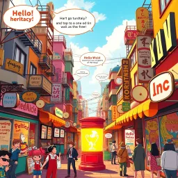 Whose Hello Is It Anyway? - Text-based game