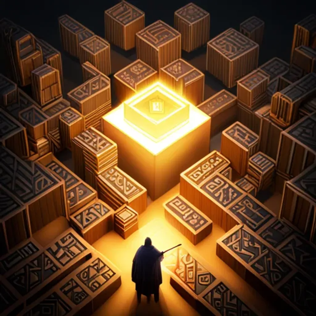 Cube of Glyphs