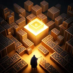 Cube of Glyphs