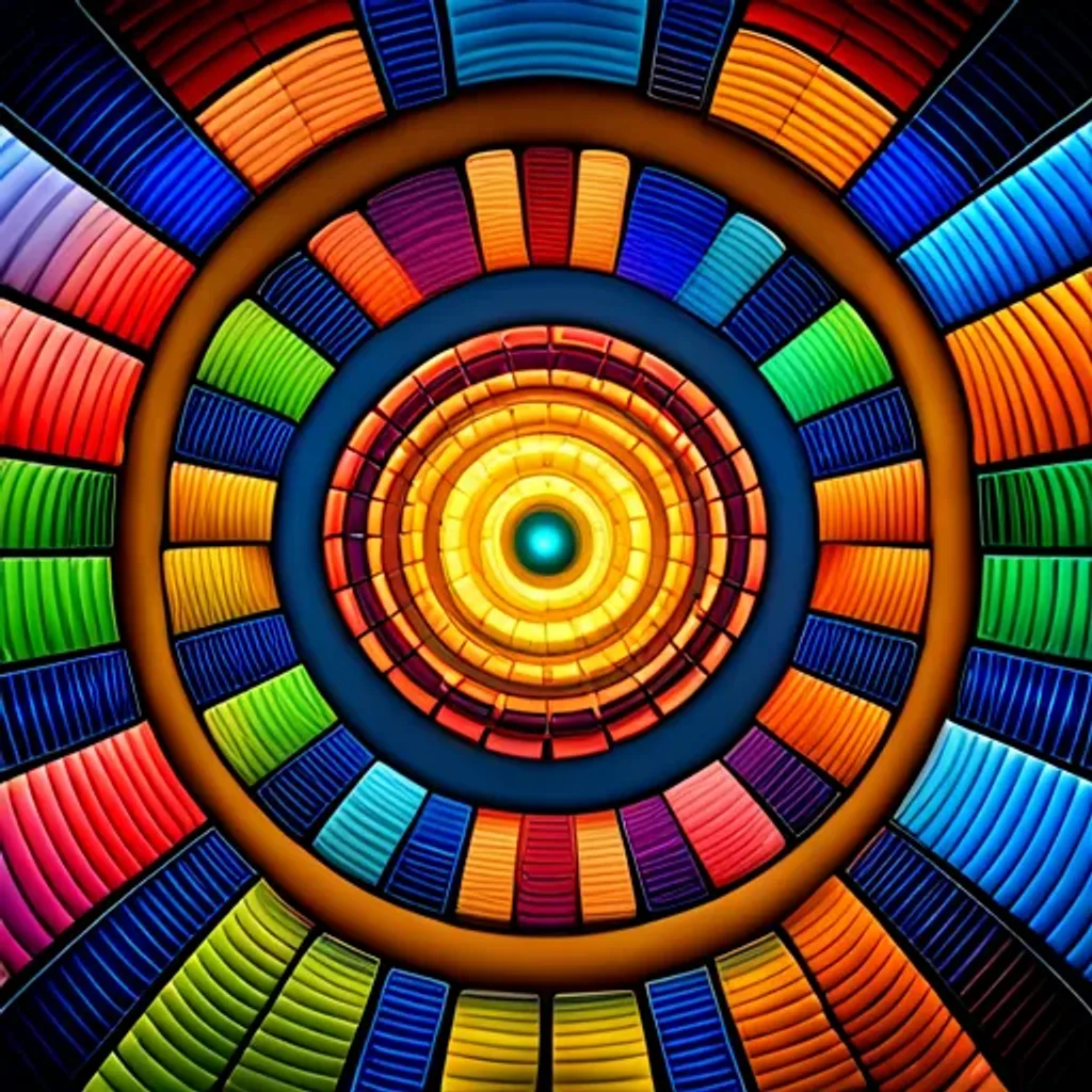 Spinning Glyphs