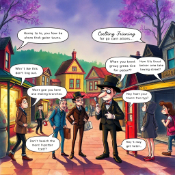 Whose Hello Is It Anyway? - Text-based game