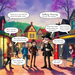Whose Hello Is It Anyway? - Text-based game