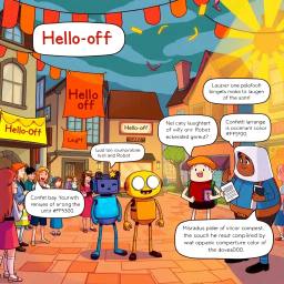 Whose Hello Is It Anyway? - Text-based game